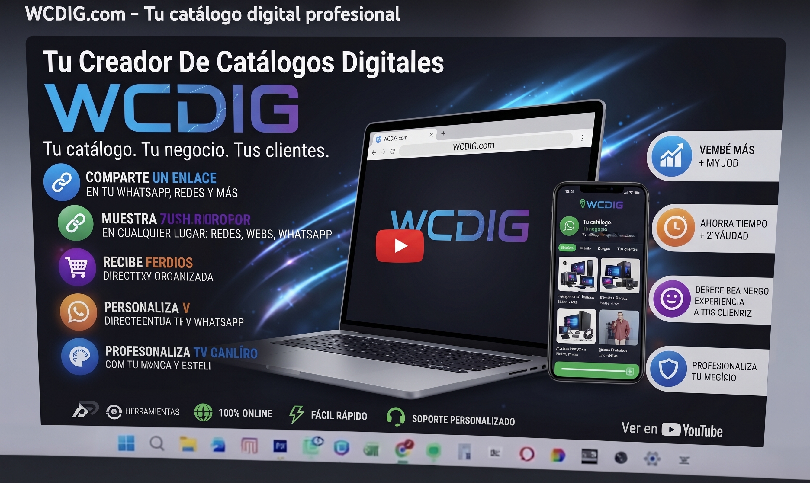 WCDIG - Tu catálogo digital profesional